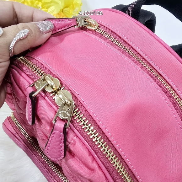 Coach Pink Women's Court Backpack With Ruching C4094 - Picture 17 of 17